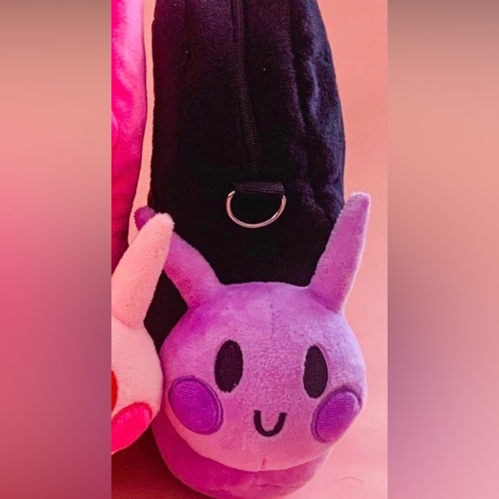 🖤💜Plush Purple snail bag 🐌
